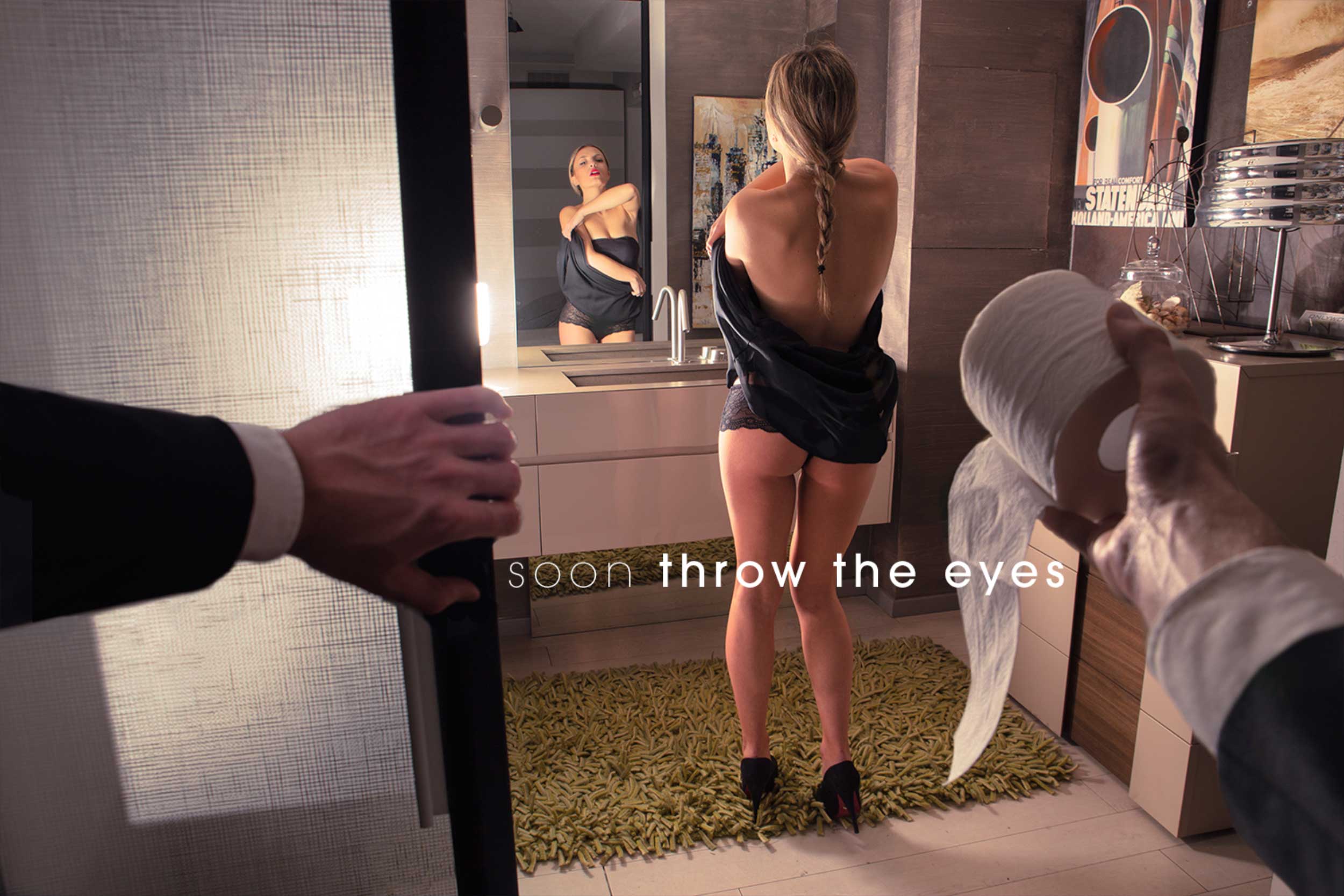 Throw the eyes - Toiletpaper